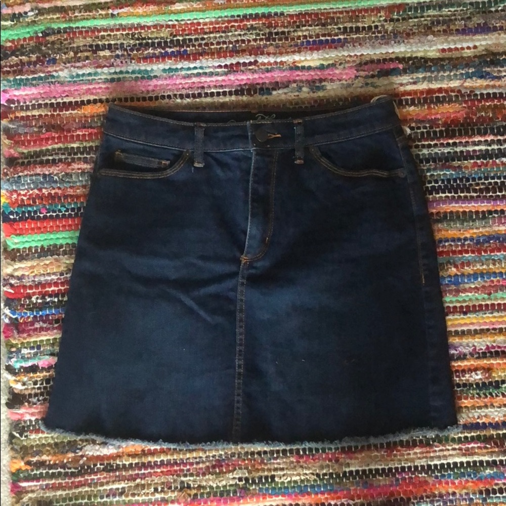 Denim skirt